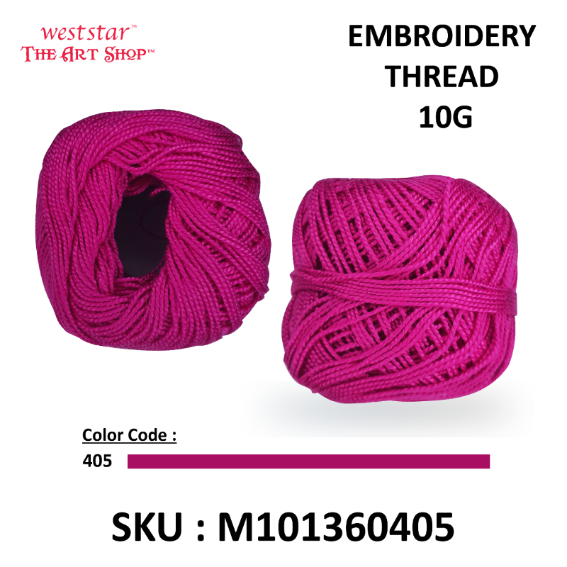 Embroidery Thread 10G - STANDARD COLOR
