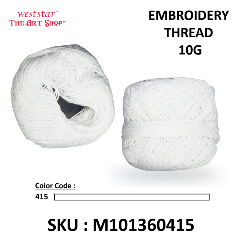 Embroidery Thread 10G - STANDARD COLOR