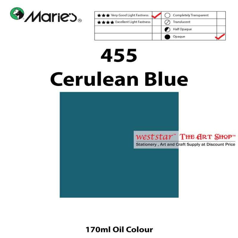 Marie's Oil Color, Oil Paint 170ml - SIngle Tube (>50 colors)