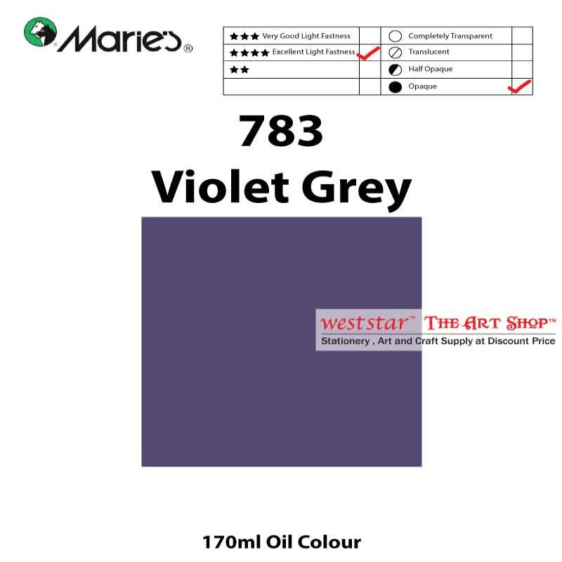 Marie's Oil Color, Oil Paint 170ml - SIngle Tube (>50 colors)