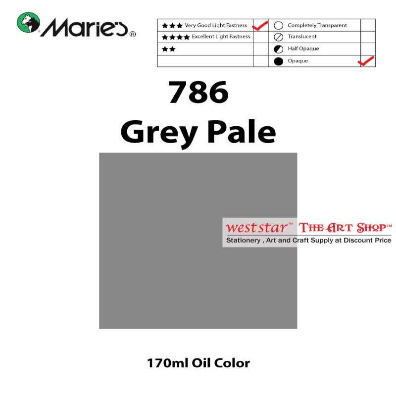 Marie's Oil Color, Oil Paint 170ml - SIngle Tube (>50 colors)