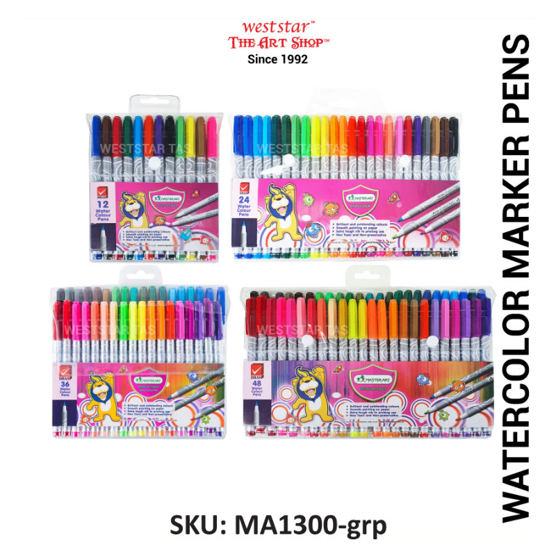 Master Art Watercolor Marker Pen, Watercolour Marker Pen Set