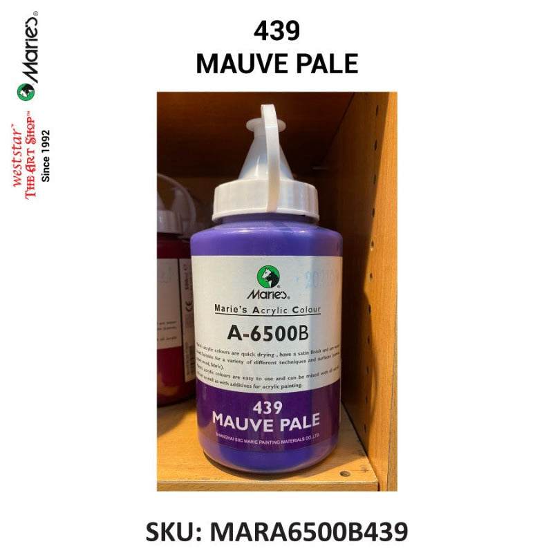 Marie's Acrylic Color (A-6500B) - 500ml | Soft squeeze bottle