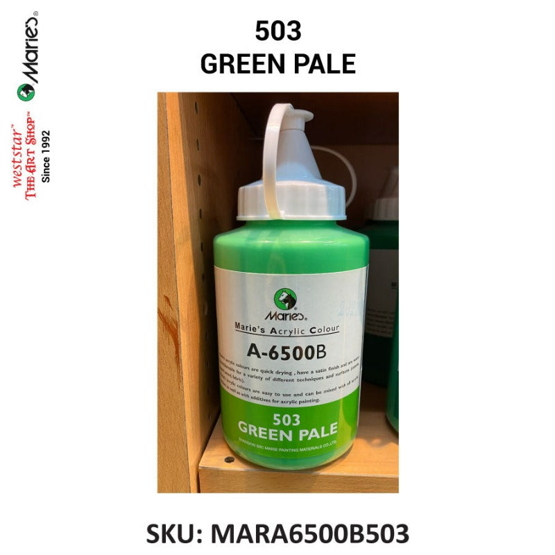 Marie's Acrylic Color (A-6500B) - 500ml | Soft squeeze bottle