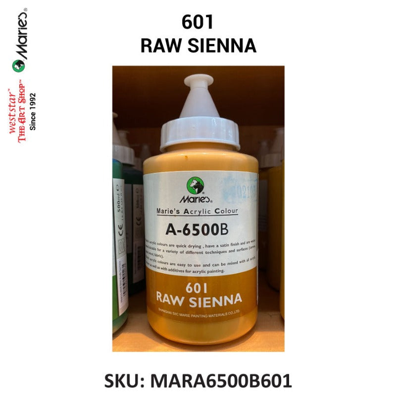 Marie's Acrylic Color (A-6500B) - 500ml | Soft squeeze bottle
