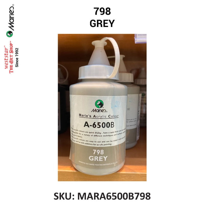 Marie's Acrylic Color (A-6500B) - 500ml | Soft squeeze bottle