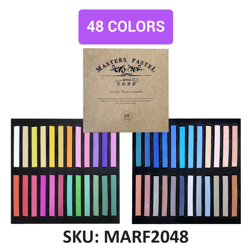 Marie's Masters Soft Pastel Set (12, 24, 36, 48 Colour)