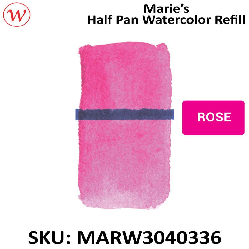 Marie's Watercolor Half Pan Refill