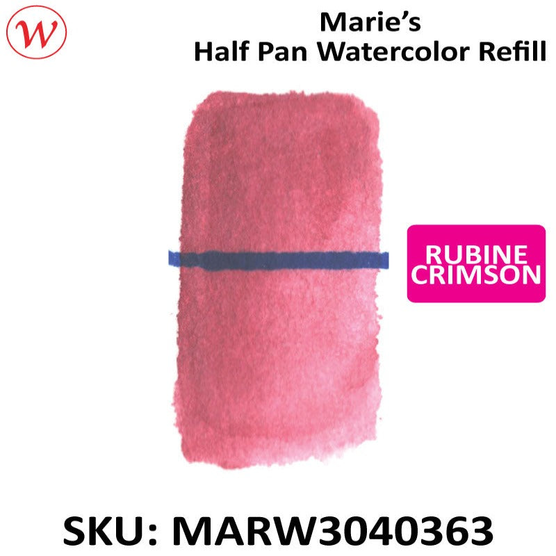 Marie's Watercolor Half Pan Refill