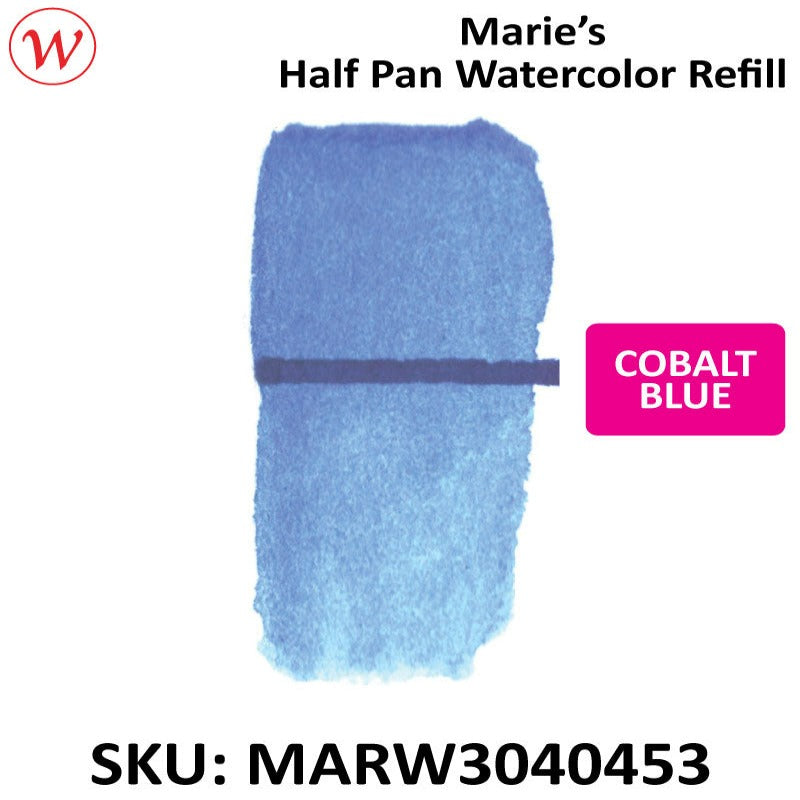 Marie's Watercolor Half Pan Refill