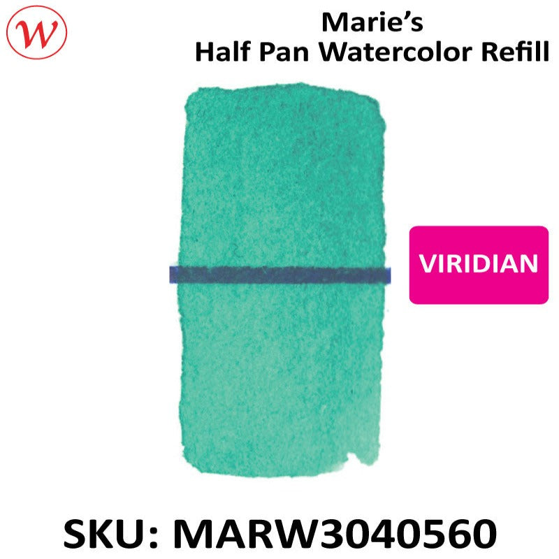Marie's Watercolor Half Pan Refill