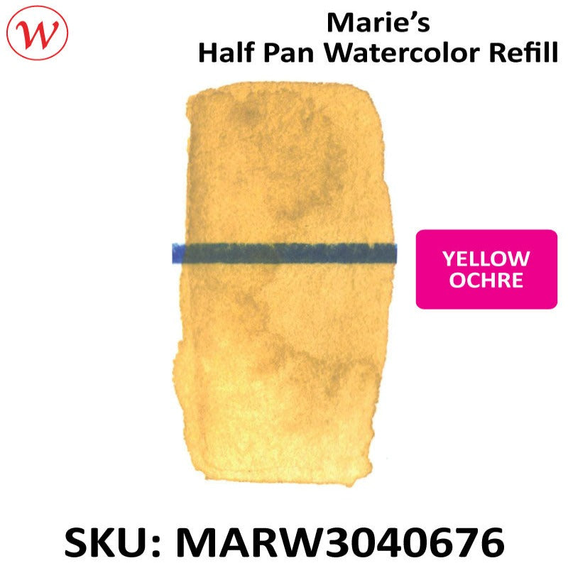 Marie's Watercolor Half Pan Refill