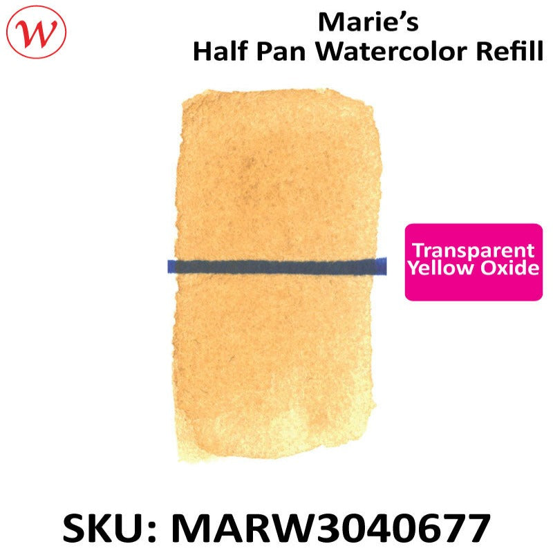 Marie's Watercolor Half Pan Refill