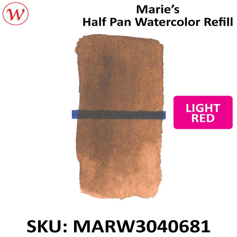 Marie's Watercolor Half Pan Refill