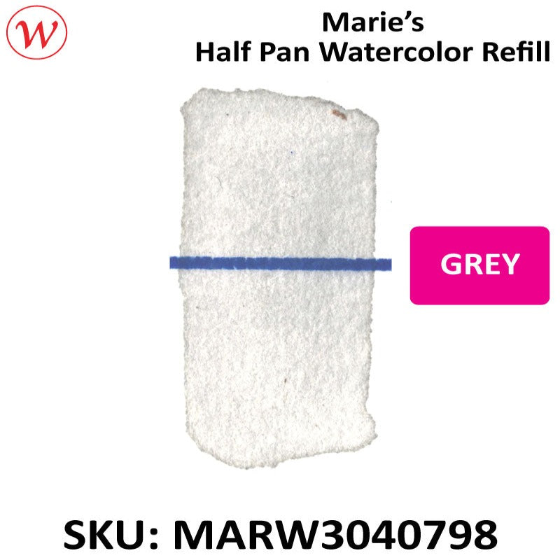 Marie's Watercolor Half Pan Refill