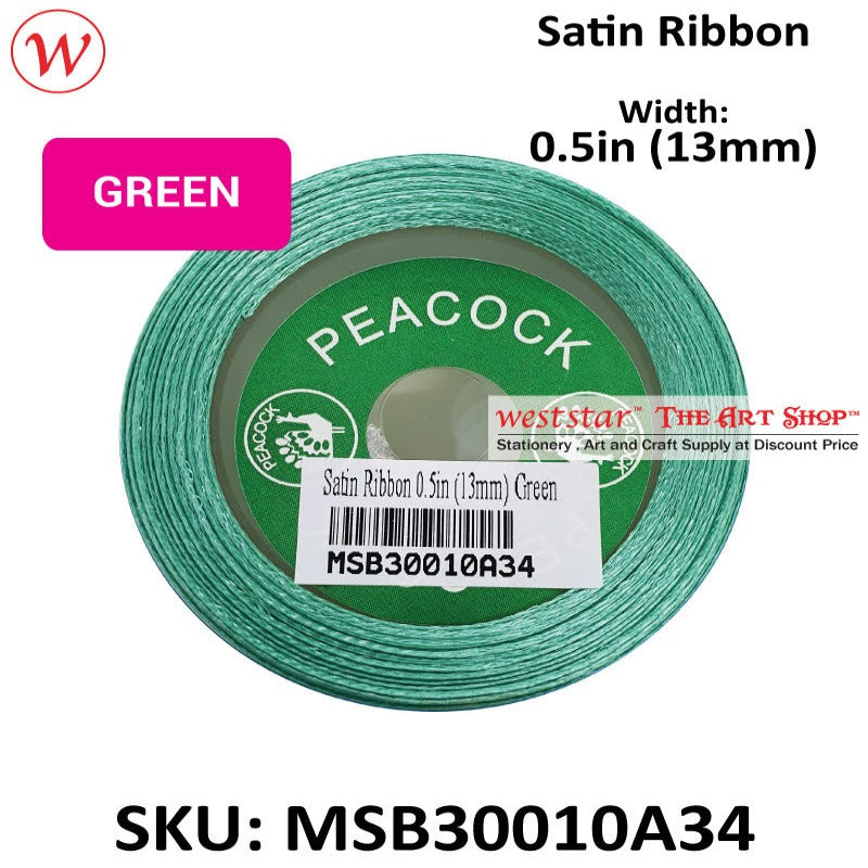 Satin Ribbon 0.5in (13mm)