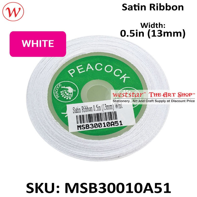 Satin Ribbon 0.5in (13mm)