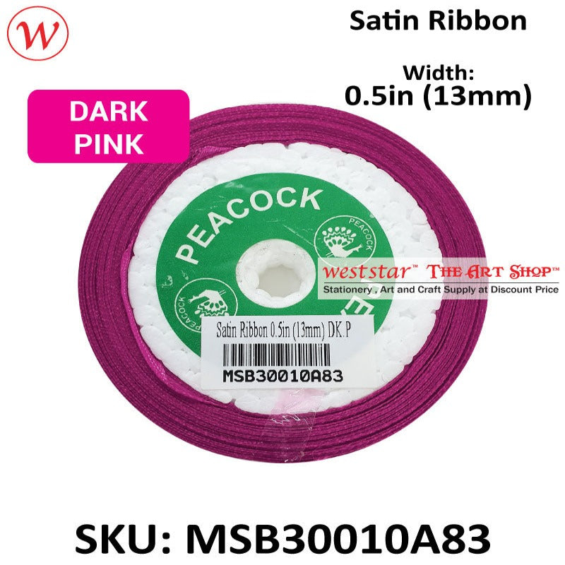 Satin Ribbon 0.5in (13mm)