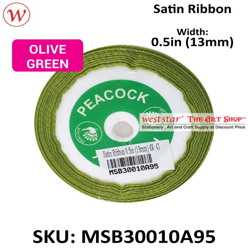 Satin Ribbon 0.5in (13mm)