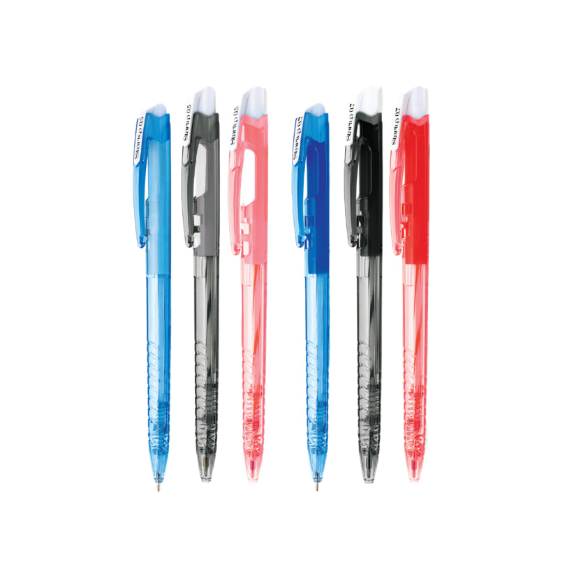 [Weststar TAS] FlexOffice 0.5mm / 0.7mm / 0.1mm Startup Retractable Ball Pen Black / Blue / Red Peng