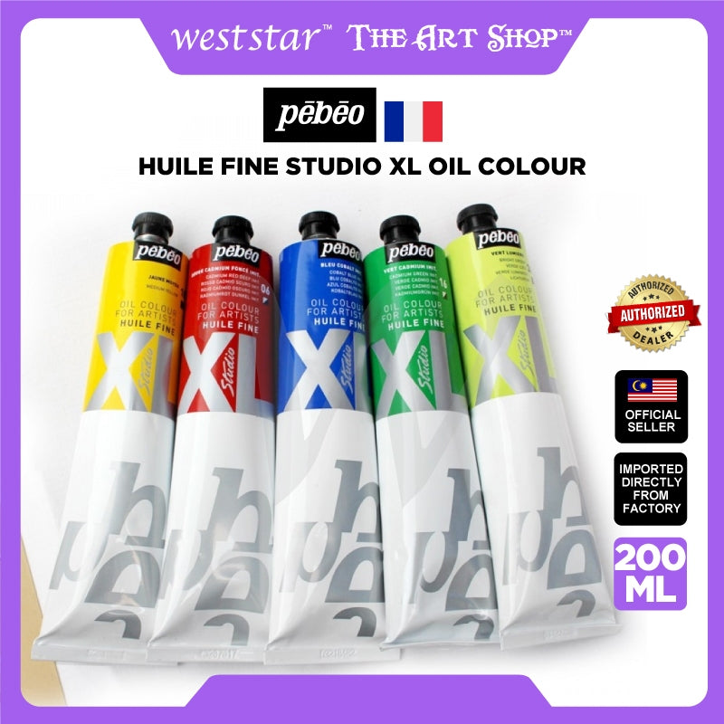 [Weststar TAS] Pebeo 200ml Huile Fine Studio XL Oil Colour