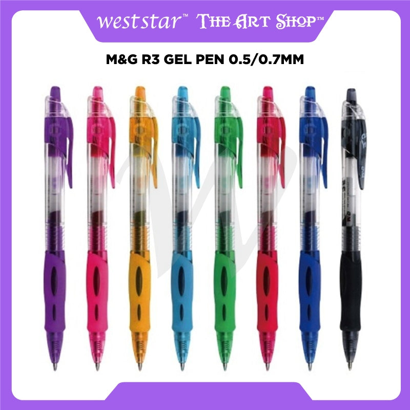 [Weststar] M&G R3 Gel Pen 0.5/0.7mm