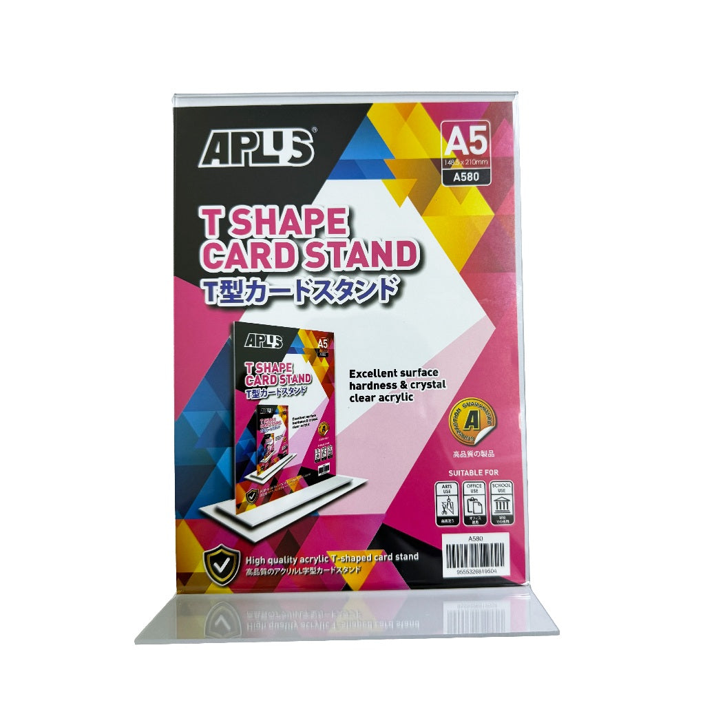 [Weststar] A5 A580 T-Shape Acrylic Stand-Vertical