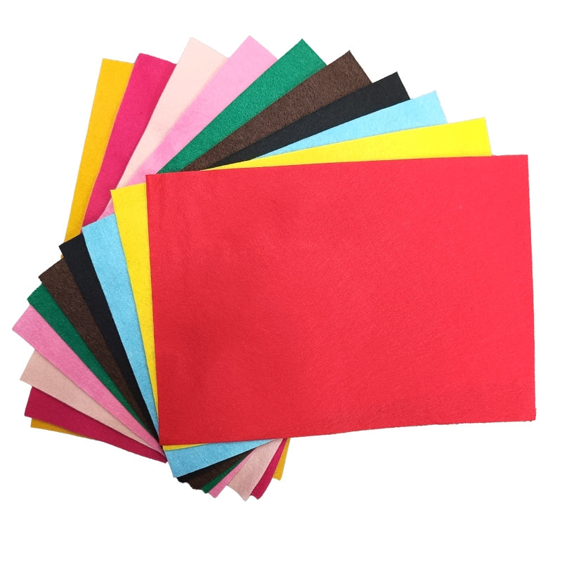 [Weststar] Niso A4 Felt Fabric Sheet 10s Mix Colour