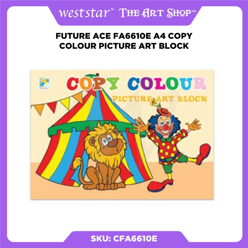 [Weststar] Future Ace FA6610E A4 Copy Colour Picture Art Block