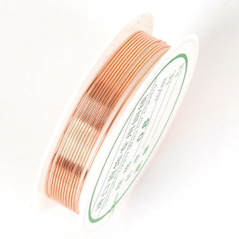 [Weststar] Copper Wire for DIY Craft - Rose Gold