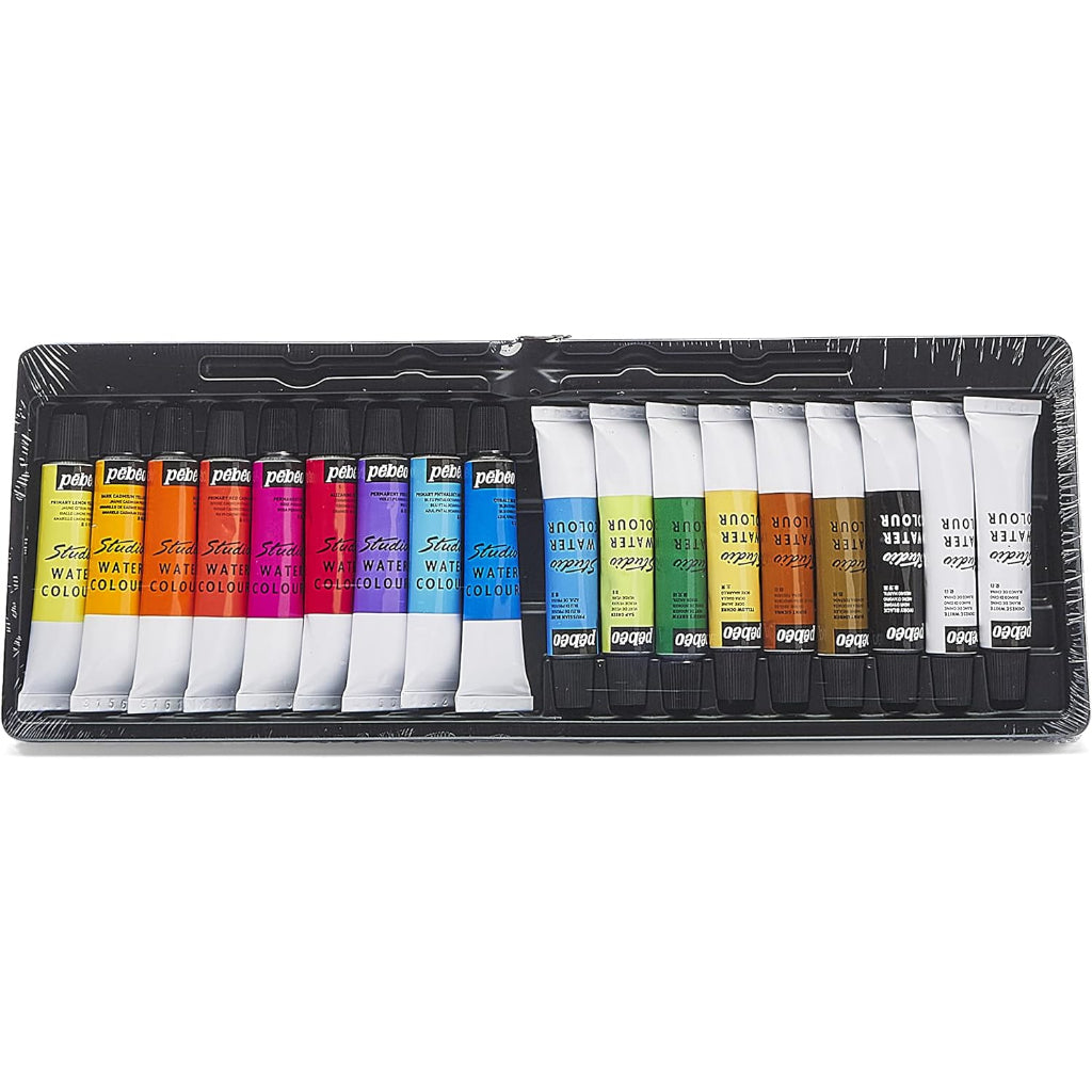 [Weststar TAS] Pebeo Aquarelle Watercolour 12ml set - 12 Colours / 18Colours / 24Colours