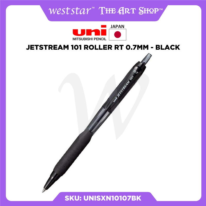 [Weststar TAS] UNI JETSTREAM 101 Roller RT 0.7mm - Black