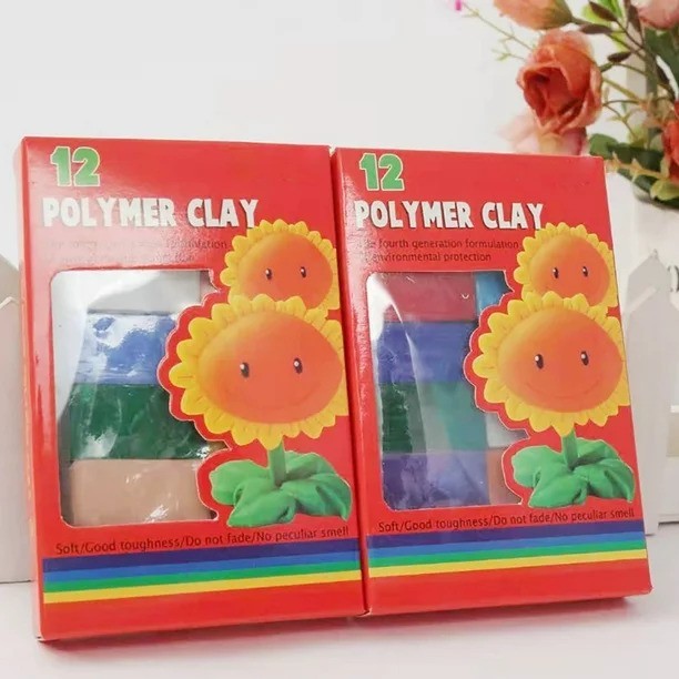 [Weststar TAS] PolymerClay 175g/12colour (Paper Box without Accessories)