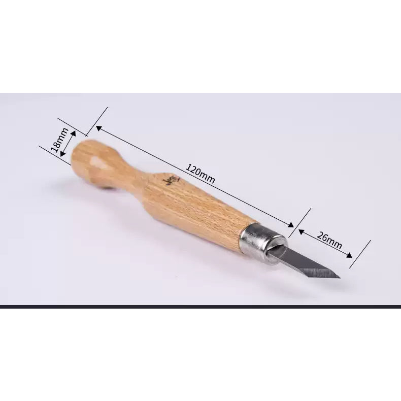 [Weststar] Wood Carving Tools Chisel Knife Craft Sculpting Tools Pisau Ukiran Seni