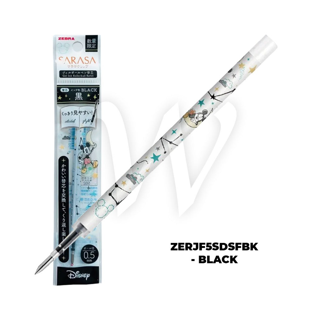 Zebra Sarasa Clip x Disney Refill 0.5mm (Limited Edition)
