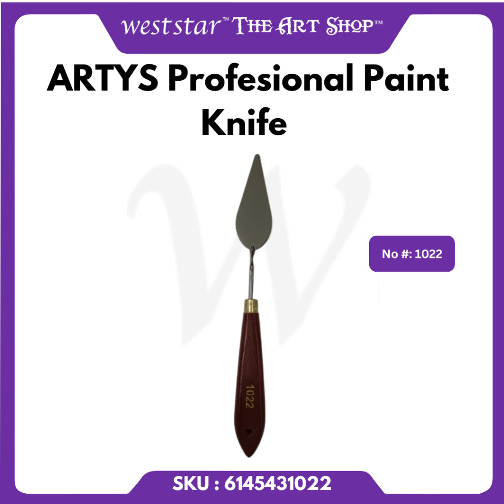 ARTYS Profesional Paint Knife Oil Paint Knife Artist Grade