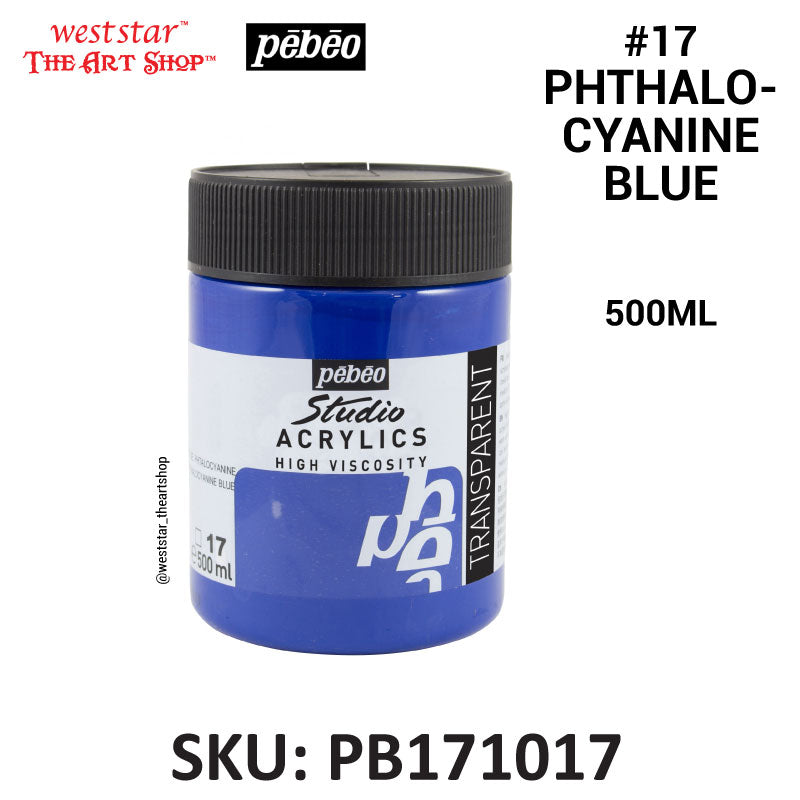 Pebeo High Viscosity Studio Acrylic Paint | 500ml