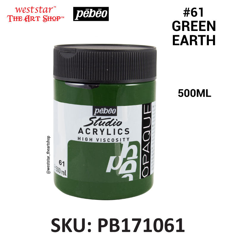 Pebeo High Viscosity Studio Acrylic Paint | 500ml