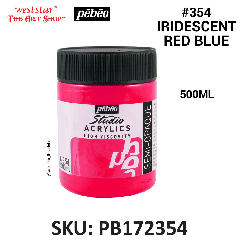 Pebeo High Viscosity Studio Acrylic Paint | 500ml