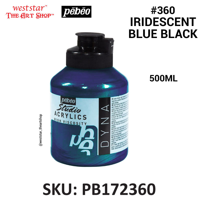 Pebeo High Viscosity Studio Acrylic Paint | 500ml