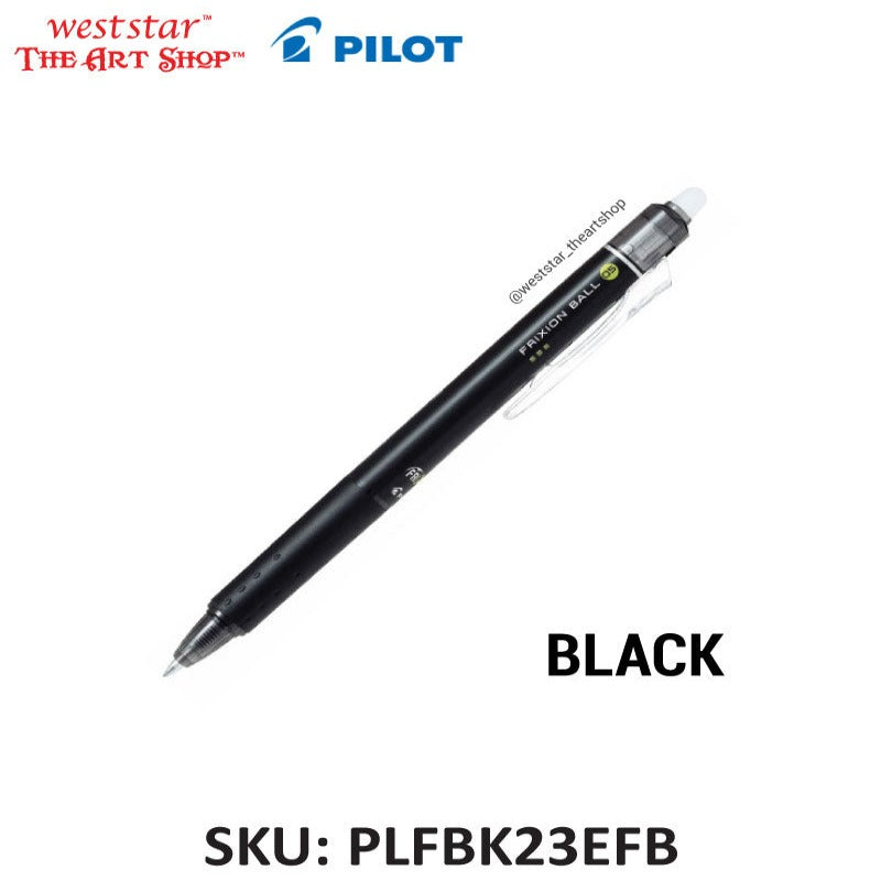 Pilot Frixion Retractable Erasable Ball Pen | 0.5mm