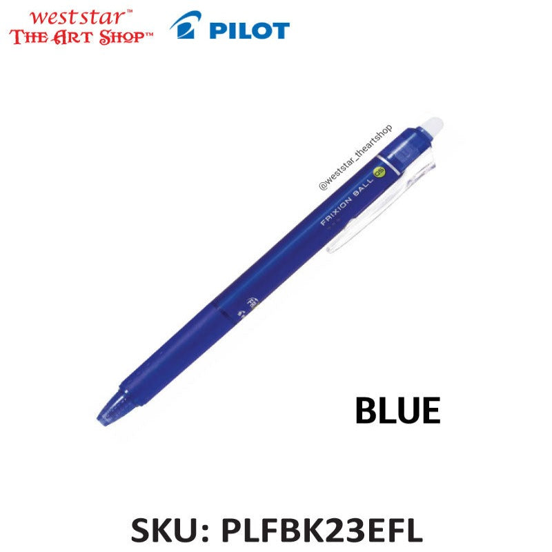 Pilot Frixion Retractable Erasable Ball Pen | 0.5mm