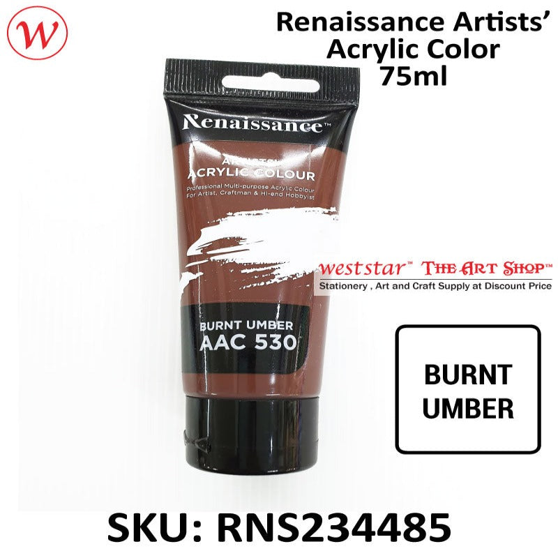 Renaissance Acrylic Color | 75ml