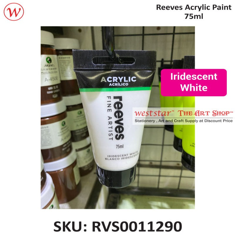 Reeves Acrylic Color - Fluorescent / Iridescent | 75ml