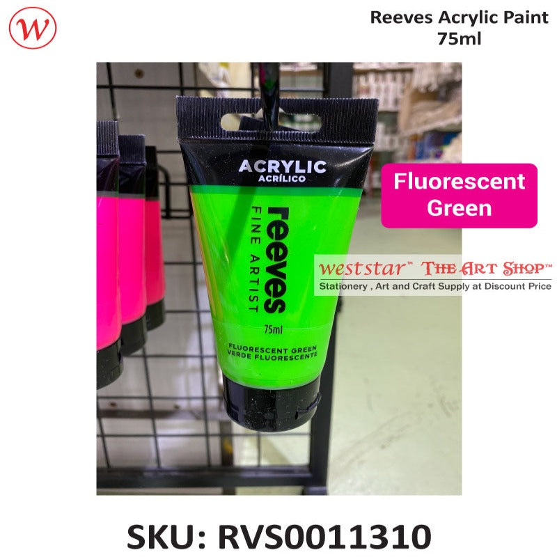 Reeves Acrylic Color - Fluorescent / Iridescent | 75ml