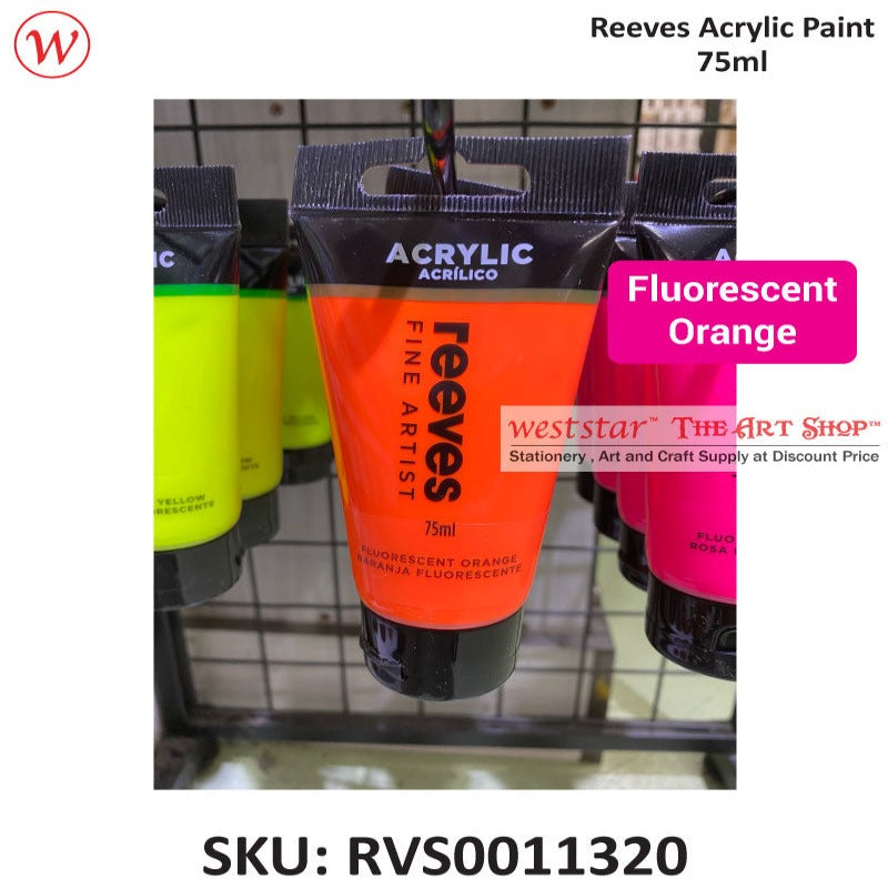 Reeves Acrylic Color - Fluorescent / Iridescent | 75ml