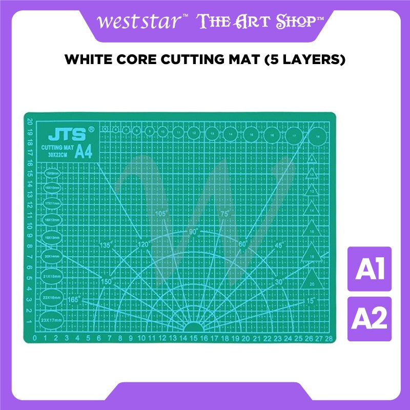 [Weststar TAS] White Core Cutting Mat (5 layers) | A2 / A1