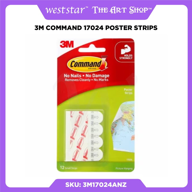 [Weststar TAS] 3M Command 17024 Poster Strips