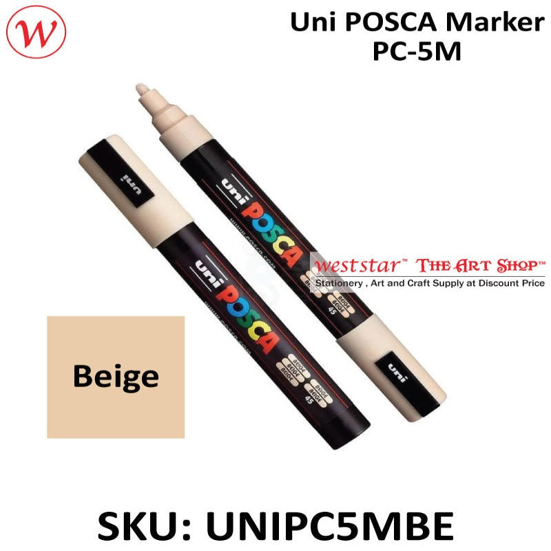 Uni POSCA Marker, Water-Based Marker (PC-5M)