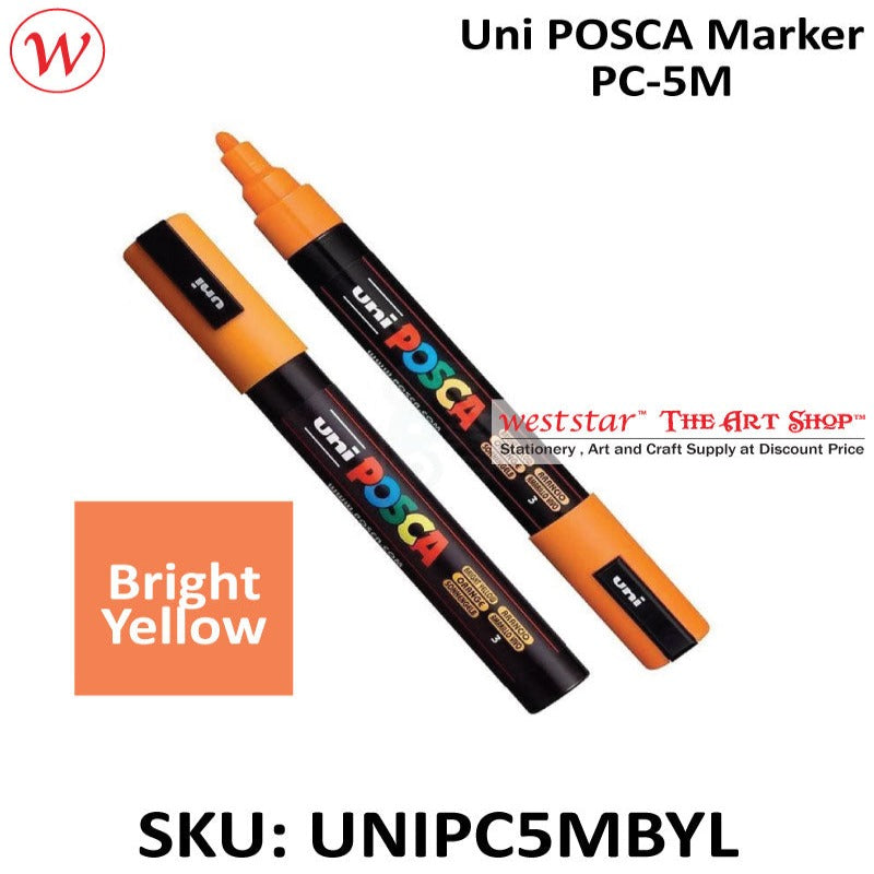 Uni POSCA Marker, Water-Based Marker (PC-5M)